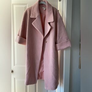 Pink winter coat - H&M / vintage style size 6